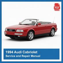 1994 Audi Cabriolet repair manual