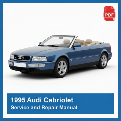 1995 Audi Cabriolet repair manual