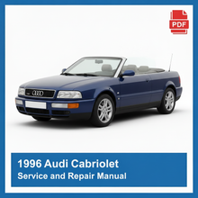 1996 Audi Cabriolet repair manual