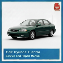 1996 Hyundai Elantra repair manual