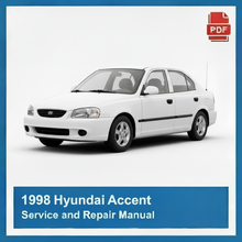 1998 Hyundai Accent Service and Repair Manual