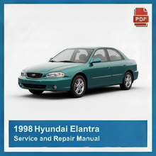 1998 Hyundai Elantra repair manual