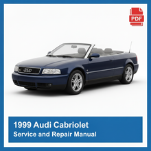 1999 Audi Cabriolet repair manual