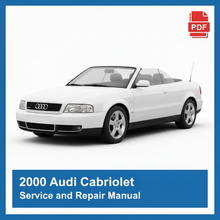 2000 Audi Cabriolet repair manual