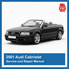 2001 Audi Cabriolet repair manual