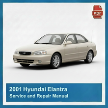 2001 Hyundai Elantra Repair Manual