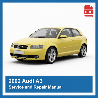 2002 Audi A3 repair manual