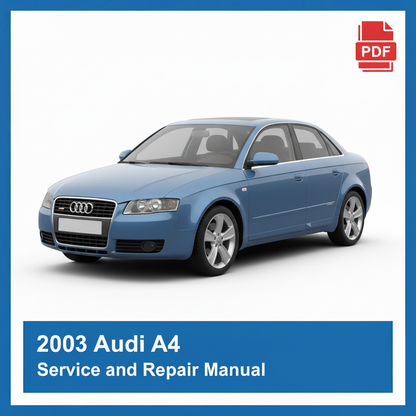 2003 Audi A4 repair manual