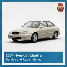 2004 Hyundai Elantra Repair Manual