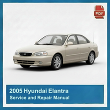 2005 Hyundai Elantra Repair Manual