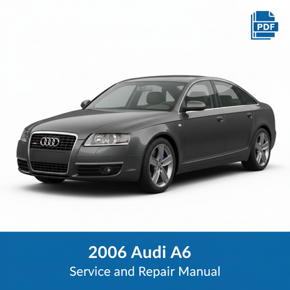 2006 Audi A6 Service and Repair Manual