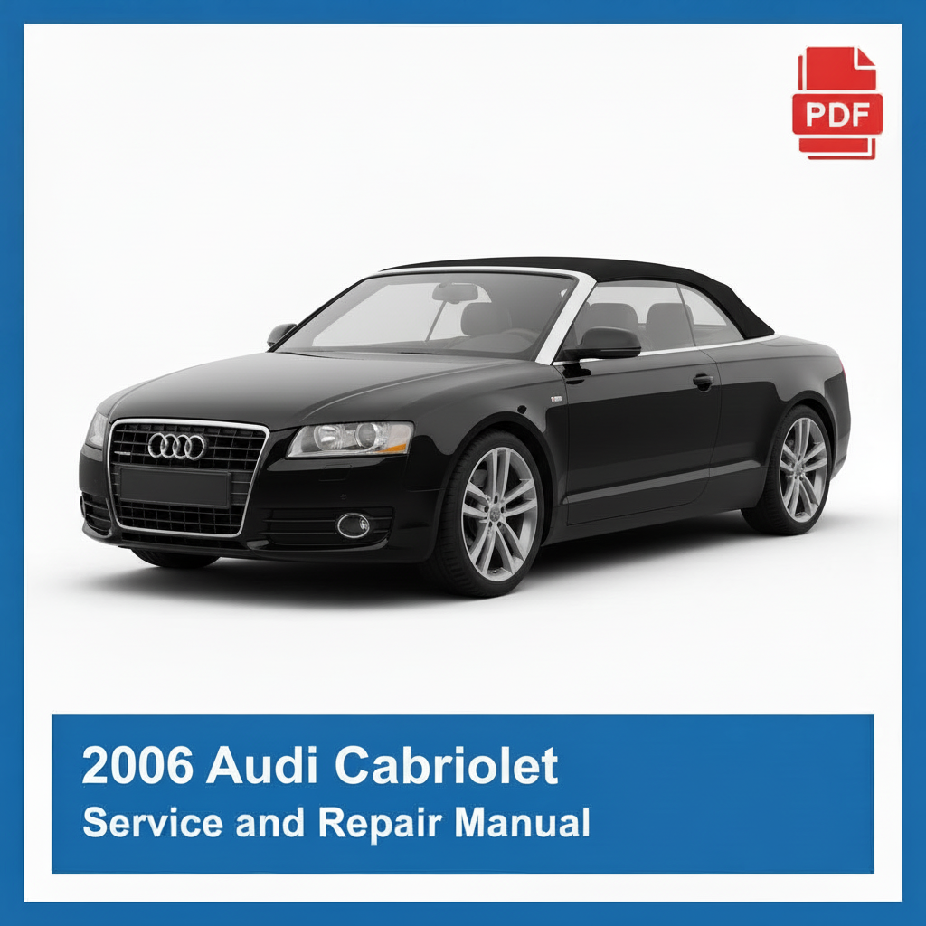 2006 Audi Cabriolet repair manual