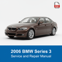 2006 BMW Series 3 Service Repair Manual