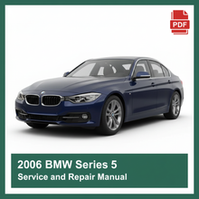 2006 BMW Series 5 Service and Repair Manual
