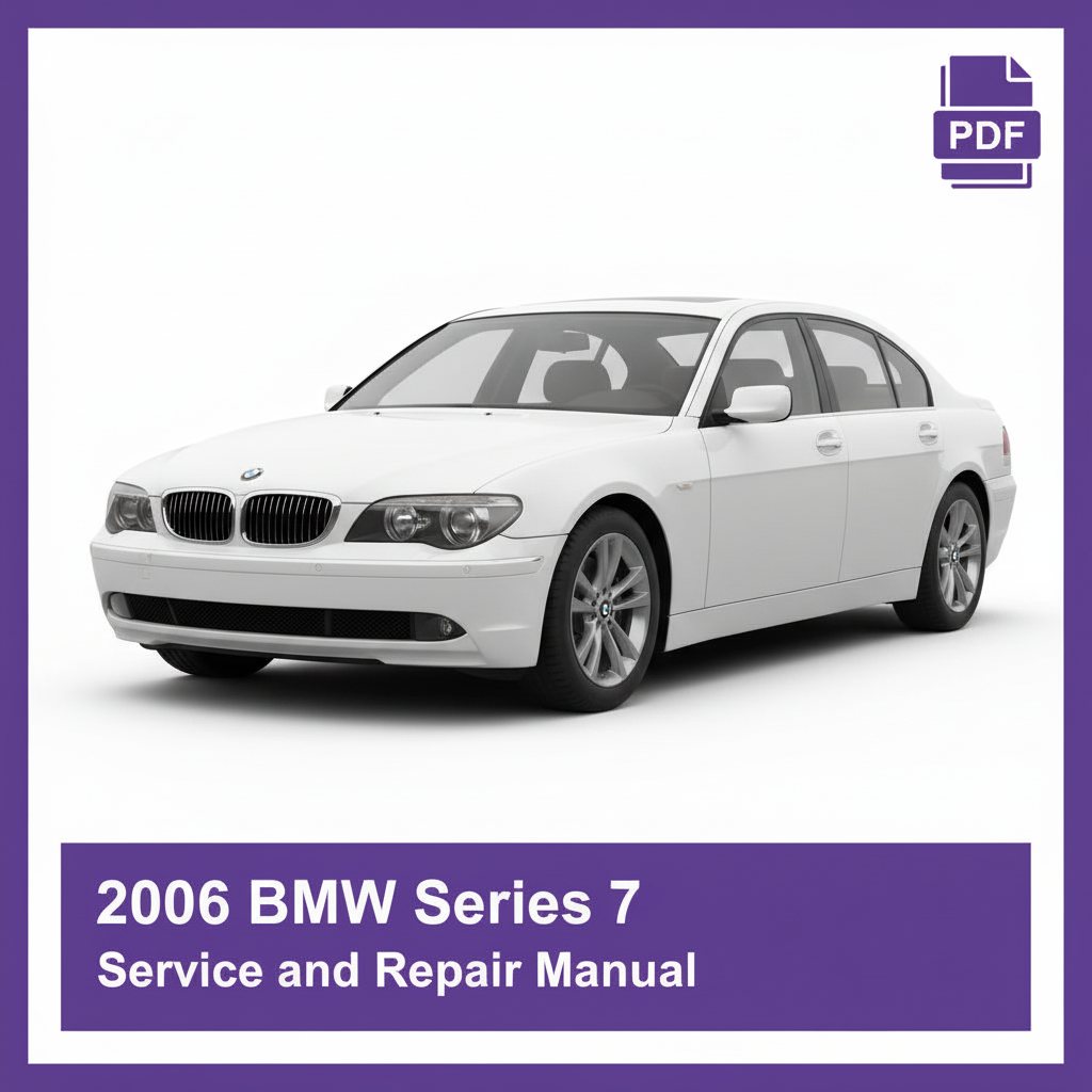 2006 BMW Series 7 Service and Repair Manual