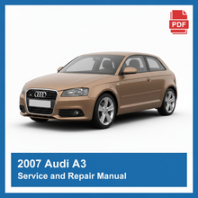 2007 Audi A3 repair manual