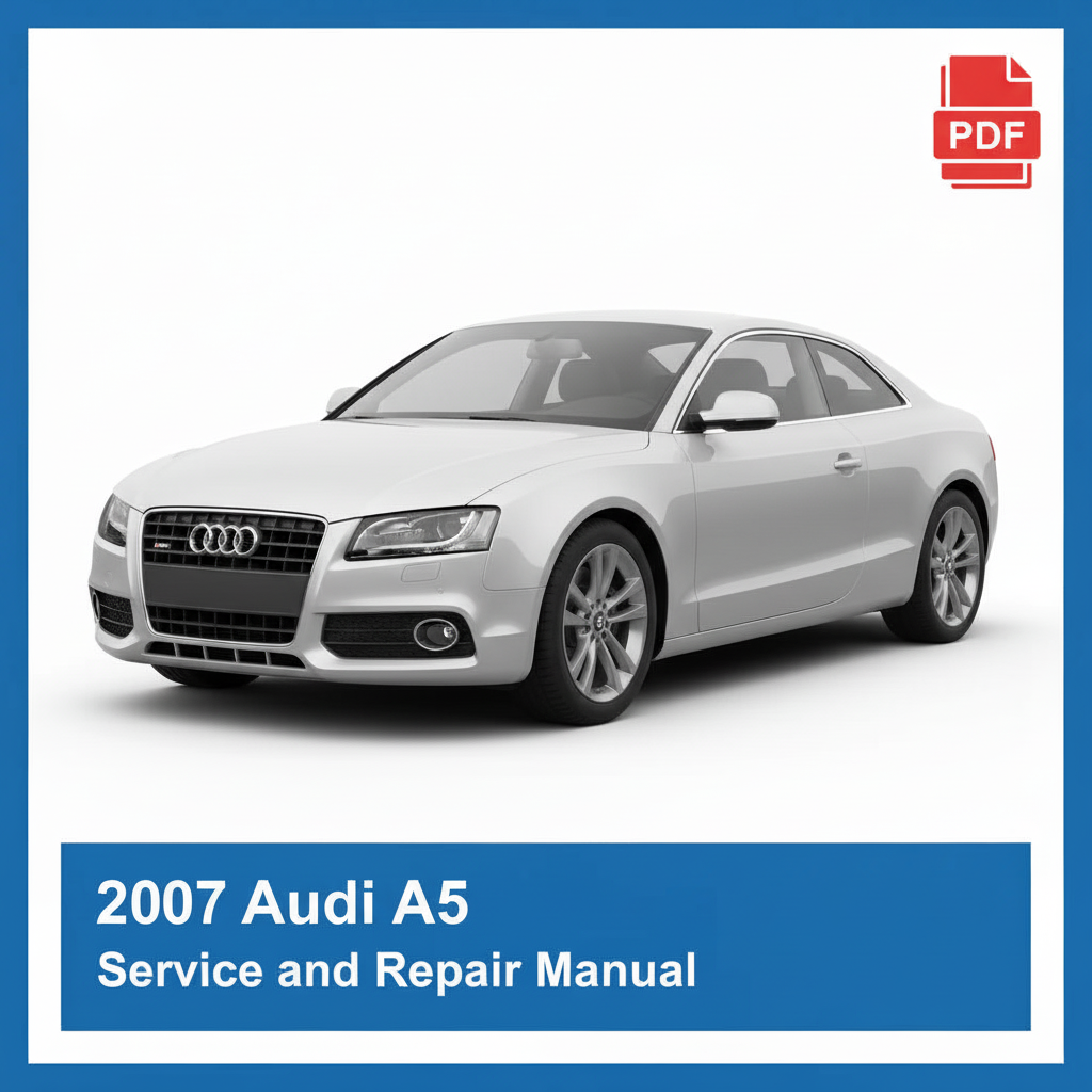 2007 Audi A5 repair manual
