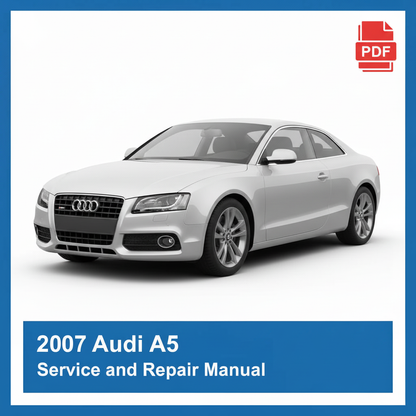 2007 Audi A5 repair manual