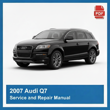 2007 Audi Q7 repair manual