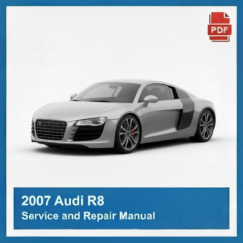 2007 Audi R8 Service and Repair Manual
