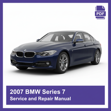 2007 BMW Series 7 Service and Repair Manual