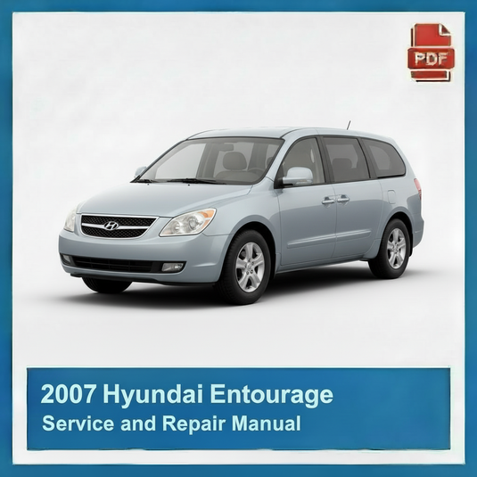 2007 Hyundai Entourage Repair Manual