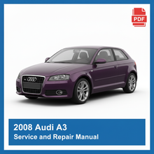2008 Audi A3 repair manual