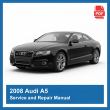 2008 Audi A5 repair manual