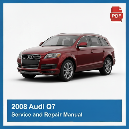 2008 Audi Q7 repair manual