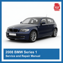 2008 BMW Series 1 Service and Repair Manual