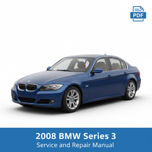 2008 BMW Series 3 Service Repair Manual