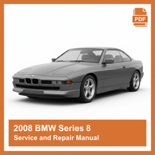 2008 BMW Series 8 Service and Repair Manual