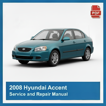 2008 Hyundai Accent Service and Repair Manual