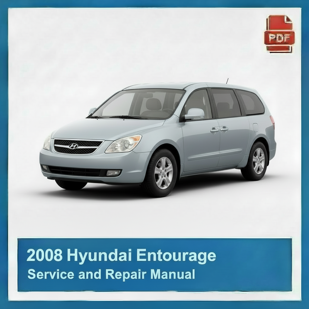 2008 Hyundai Entourage Repair Manual