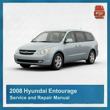 2008 Hyundai Entourage Repair Manual