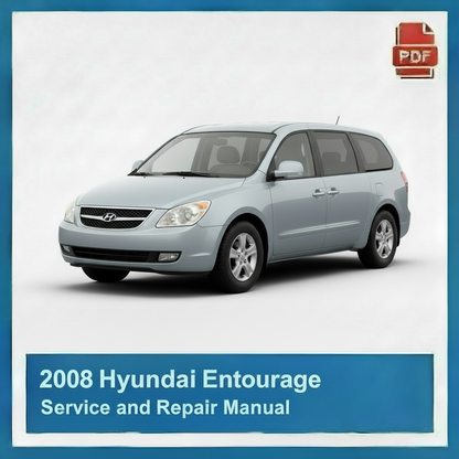 2008 Hyundai Entourage Repair Manual