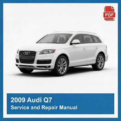 2009 Audi Q7 repair manual