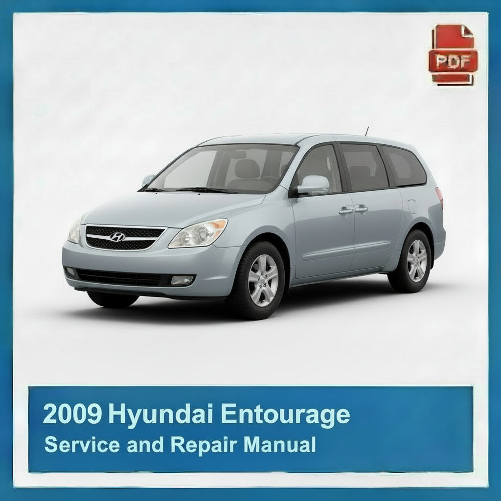 2009 Hyundai Entourage Repair Manual