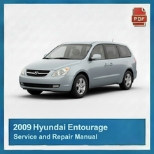 2009 Hyundai Entourage Repair Manual