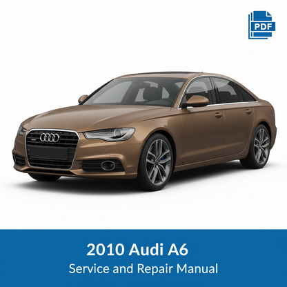 2010 Audi A6 Service and Repair Manual