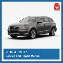 2010 Audi Q7 repair manual