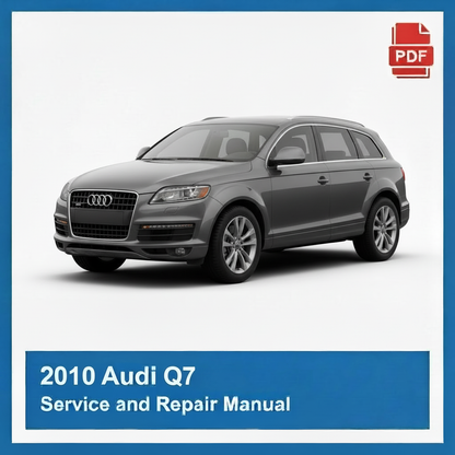 2010 Audi Q7 repair manual