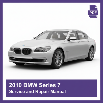 2010 BMW Series 7 Service and Repair Manual