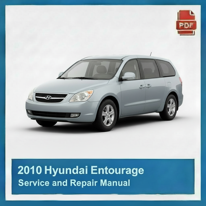 2010 Hyundai Entourage Repair Manual