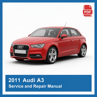 2011 Audi A3 repair manual