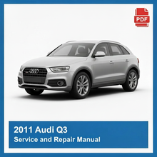 2011 Audi Q3 OEM repair manual 