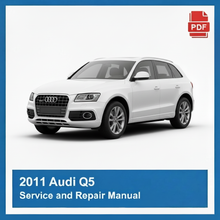 2011 Audi Q5 repair manual