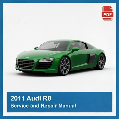 2011 Audi R8 Service and Repair Manual