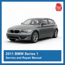 2011 BMW Series 1 Service and Repair Manual