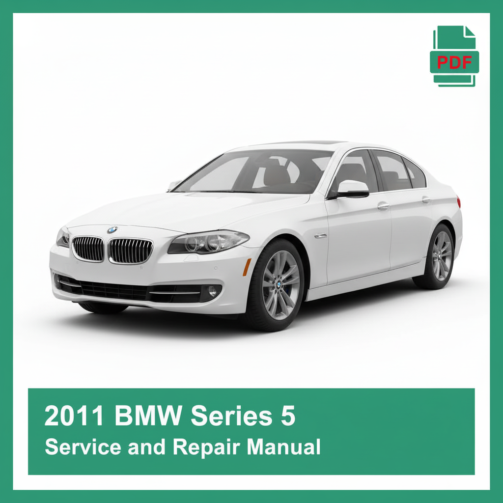 2011 BMW Series 5 Service and Repair Manual